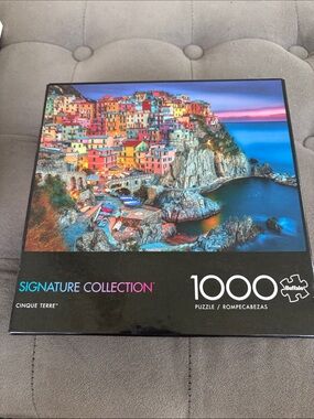 Buffalo Signature Collection 1000-Piece Puzzle - Cinque Terre (Multicolor)